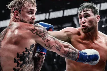 Jake Paul (verloofde van Jutta Leerdam) krijgt klamme handen van Brits vechtmonster Till