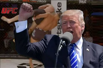 Donald Trump wil beruchte UFC ster laten vechten in zijn achtertuin - fans worden nu al gek