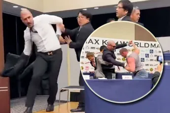 Chaos bij K-1: Glory Badboy Karimian gaat los op uitdager Troop – 'Je moeder'