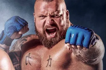 Boksring wacht op Zweedse reus met spierballen - vreet Eddie Hall op!