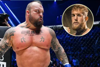 Jake Paul krijgt bizarre vechtuitdaging van 180 kilo zware krachtpatser