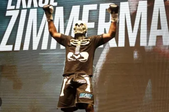 Bottenkraker! Glory's Zimmerman keert terug - dreigt met chaos op Collision 8 event