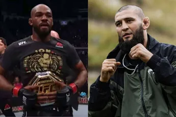 VIDEO: UFC-ster Jon Jones door Khamzat Chimaev aangepakt op straat en vlucht weg