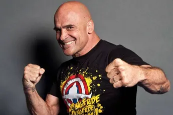 ‘Geen gladiator, maar leider’: vechticoon Bas Rutten speelt Romeinse bevelhebber in Jezus-film