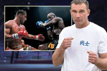 ‘3 man, 1 code: respect’ – Kickboksheld Aerts eert overleden Andy Hug en vechter Hoost