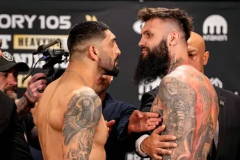 “Beveiliging moest ertussen” – Rajabzadeh laat Glory 105 al ontploffen bij staredown