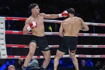 'Dit is waarom we kickboksen kijken' – Enfusion-vechter Hammouti raakt vol met backfist