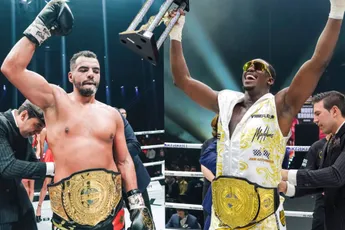 ‘Ik daag hem hierbij uit’, Glory-kampioen Khbabez richt zich op Mory Kromah na titelwinst