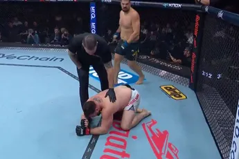 “Compleet kansloos”: Engelse UFC-hoop Sutherland zwaar onderuit in Londen (video)