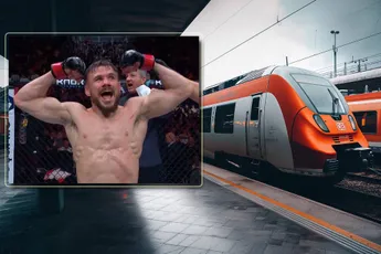UFC-vechter Wood pakt trein naar huis na winst in Londen: “Gewonnen, nu naar huis”