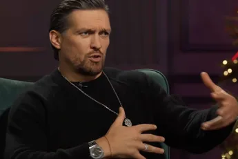 “Ik kijk verder dan boksen”: Usyk spreekt vóór gevecht met Rico Verhoeven