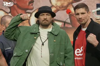 Usyk zet gevaarlijke gast Rico Verhoeven op scherp: 'Pasta is het geheim'