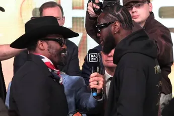 DAZN moet excuses maken: Wilder en Chisora laten persconferentie ontsporen