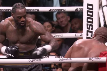 Kippenvel - Deontay Wilder toont respect midden in gevecht met gehavende Chisora