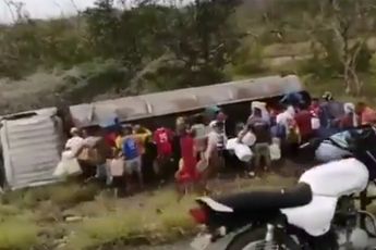 Zeven doden en veel gewonden na ontploffing tankwagen in Colombia