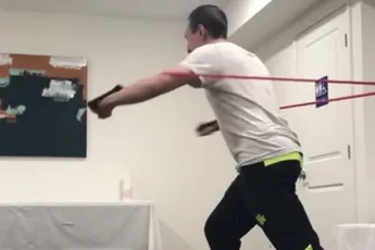 Krachtpatser krijgt waar hij een beetje om vroeg