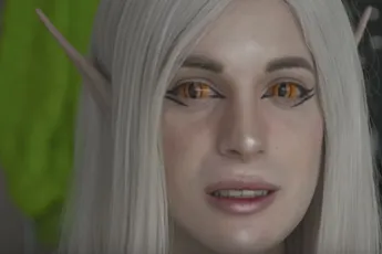 Luis wil zo veel mogelijk lijken op een mix tussen elf en alien