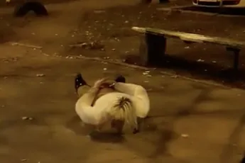 In Austin doen ze aan amateur boksen tijdens Halloween