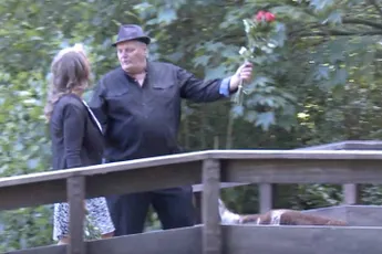 Parkeerplaats in Bogota met een probleempje