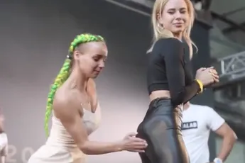 Vrouwelijke versie van Slap-Off wedstrijd zowaar ook leuk