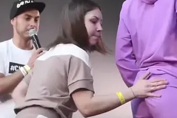 Ook Ozzy Man is helemaal om en gaat voor de slap off