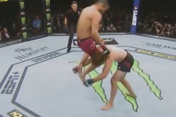 De flying knee van Jorge Masvidal bezorgd hem snelste KO uit UFC geschiedenis