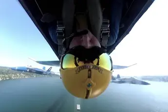 The Blue Angels tijdens Boeing Seafair Air Show in Seattle 2019