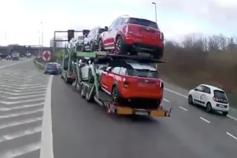 Lekker bezig op de ring Antwerpen