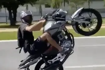 Braziliaanse waaghals heeft een beetje last van karma