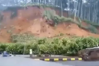 Laten we het even over mazzel hebben tijdens een aardverschuiving