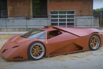 Splinter is een Supercar van hout