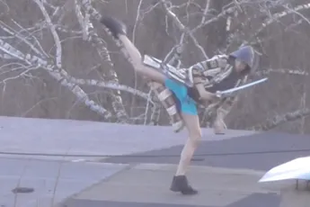 Uiterst zeldzame Russische Ninja vastgelegd