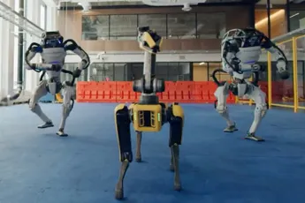 Dansje doen met Atlas, Handle en Spot van Boston Dynamics