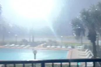 Blikseminslag is direct einde van discussie over verhuizen naar Florida