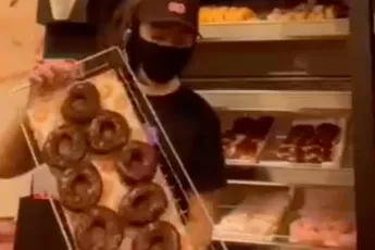 Als Dunkin' Donuts gaat sluiten