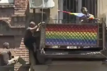 Tegenstanders van Tbilisi Pride geniaal aangepakt op uitermate simpele wijze