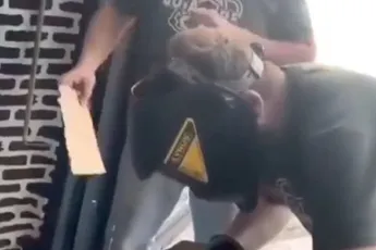 Klassiek geintje op het gebied van lassen doet het nog steeds prima