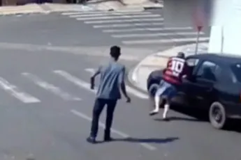 Braziliaan voorkomt ellende door snel denken en snoekduik