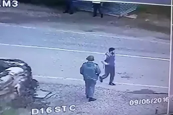 Gek blaast zichzelf op bij checkpoint in Grozny