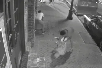 Brute beroving in French Quarter, New Orleans