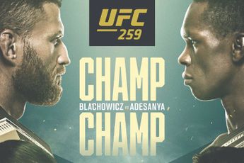 UFC 259 komt eraan: Błachowicz vs. Adesanya