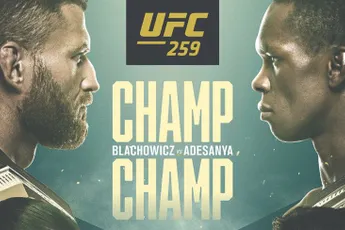 UFC 259 komt eraan: Błachowicz vs. Adesanya
