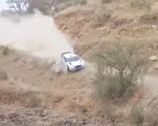 Ford Fiesta RS ging finish niet halen na deze crash