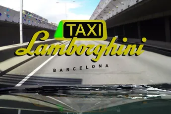 Gratis Lambo taxi’s in Barcelona