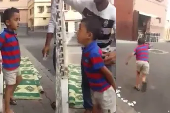 Neefje pranken is tikkeltje gemeen, maar wel grappig