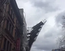 Steiger komt naar beneden in Portland