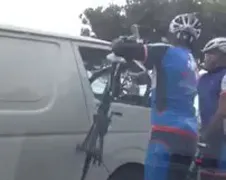 Wielrennertje met een kort lontje