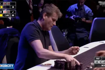 Alberto Stegeman harkt even 240.000 euro binnen op prestigieus pokertoernooi