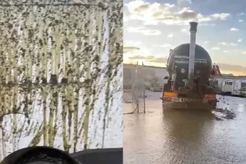 Als de poep echt de ventilator heeft geraakt: Dat wordt 6 uur douchen