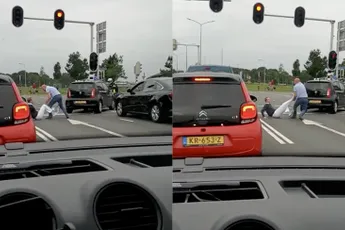 Als je toch moet wachten voor het stoplicht, dan maar even losgaan